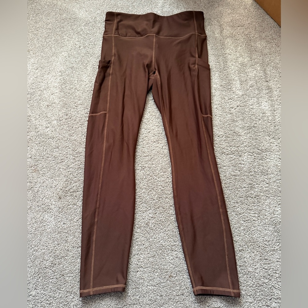 Fabletics Chocolate Brown Leggings